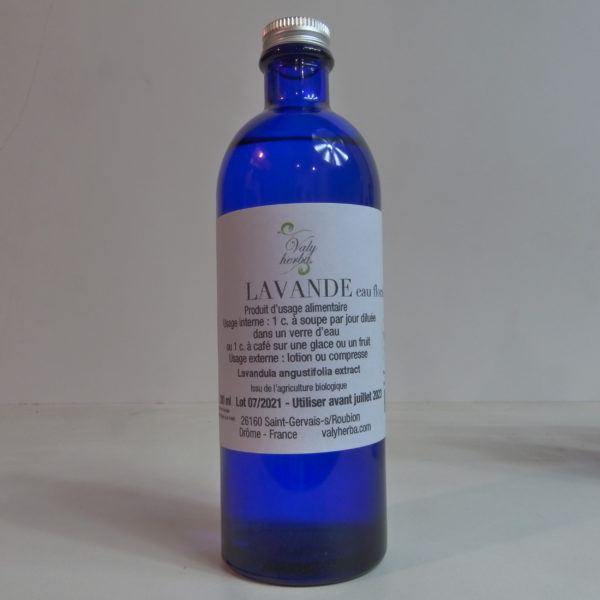 eau florale de lavande vraie