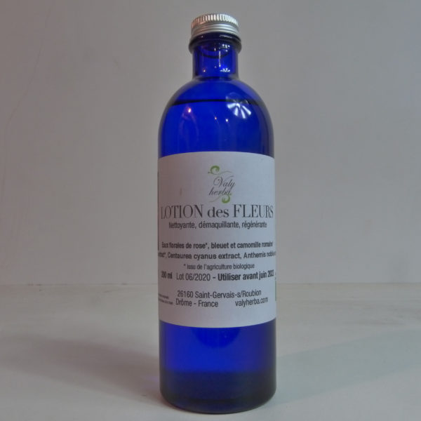 lotion des fleurs