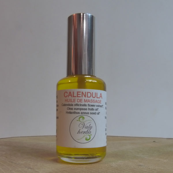 Huile de massage Souci-Calendula